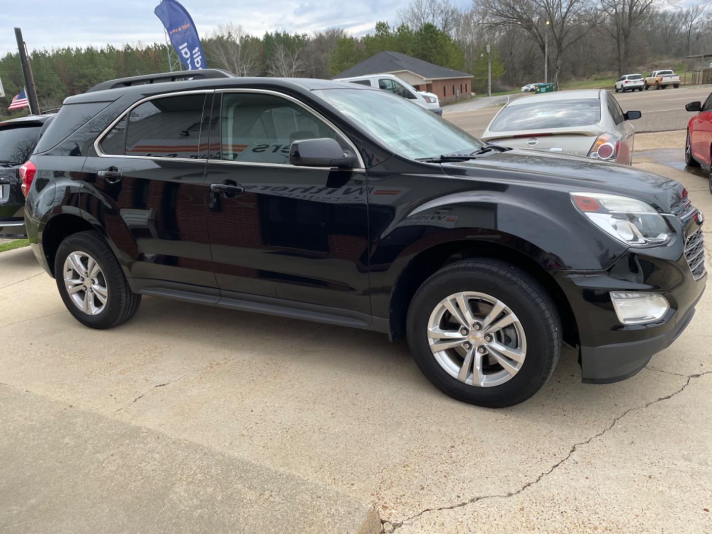 2016 Black /Black Chevrolet Equinox LT 2WD (2GNALCEK5G6) with an 2.4L L4 DOHC 16V FFV engine, 6A transmission, located at 204 Hwy. 16 East, Carthage, MS, 39051, (601) 267-7277, 0.000000, 0.000000 - Photo#1